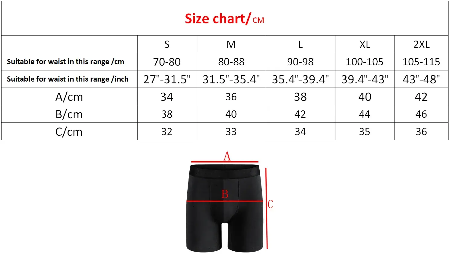 4pcs Pack Mid-Long Boxer Shorts Men Underwear Cotton Male Underpants for Men Sexy Homme Boxershorts Box Panties Slips Set Lot — image 5