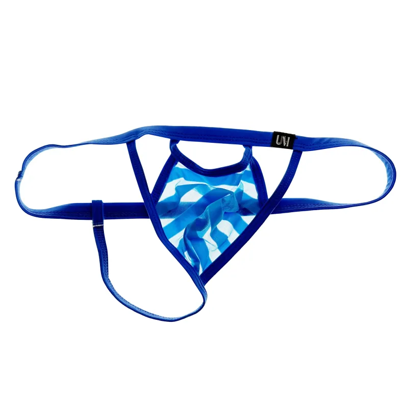 New See-through Mesh Low Rise Mens T-Back Thong Thin Stretch Soft Breathable Lightweight Sexy Underwear