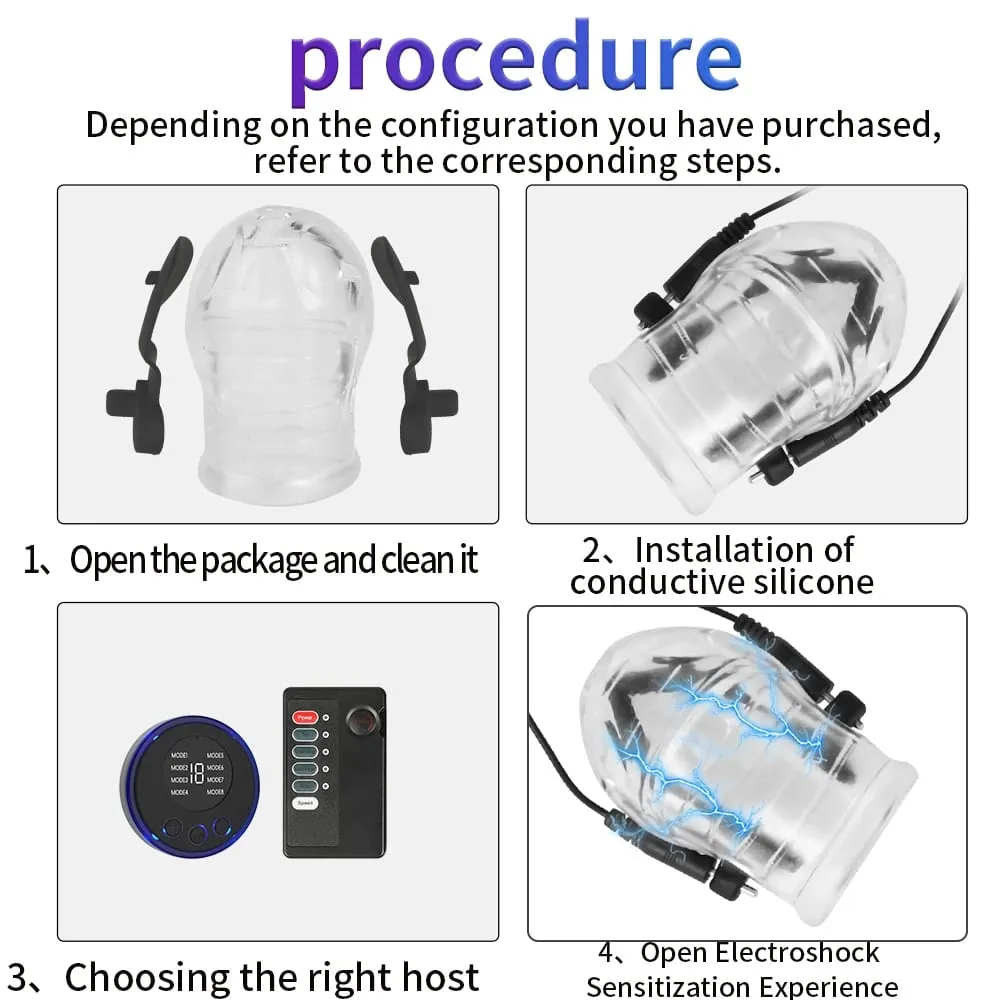 Electro Shock Penis Ring Electric Penis Enlarger Massage Penis Ring Adult Themed Toys Electrocal Stimulate Sex Toys For Men