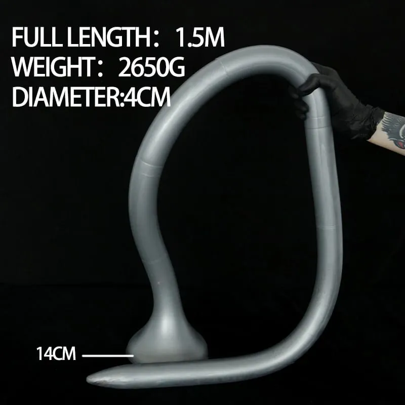 1.5m Extra Long Anal Dildo Deep Stimulator Silicone Anal Plug Large Butt Plug Masturbator Sex Toys Sex Shop Buttplug Adult Toys — image 7