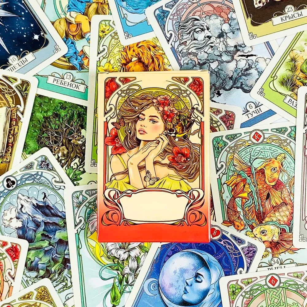 Neue Oracle-Karten, 37 Deck, russische Version, Brettspiele, Oracle-Karten für Familie und Freunde, Party, Urlaubsspiele