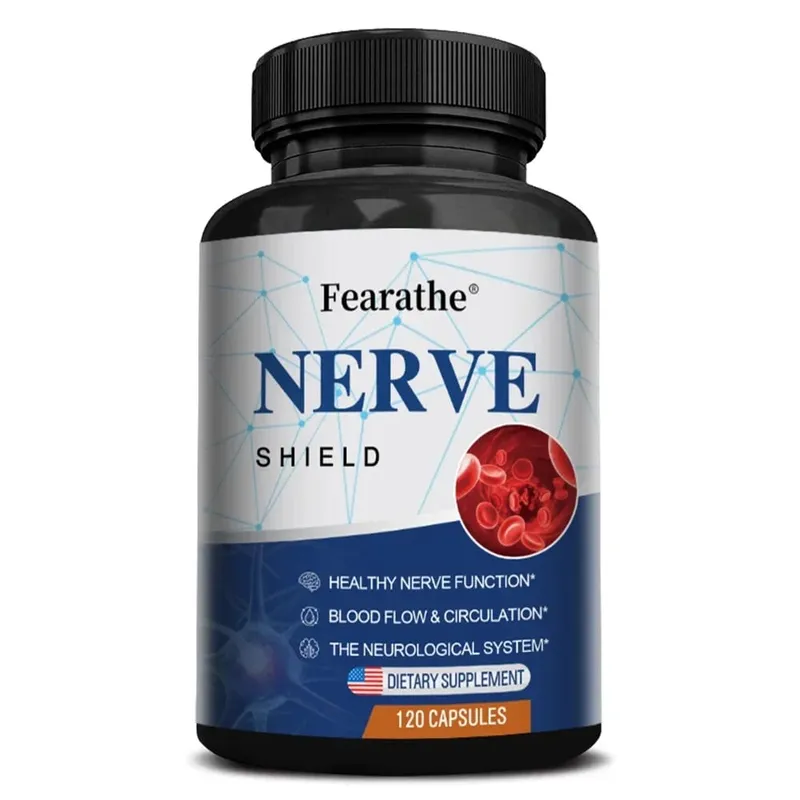 Nerve Support Supplements - Supports Healthy Nerve Function and Neurotransmitters Blood Flow Circulation