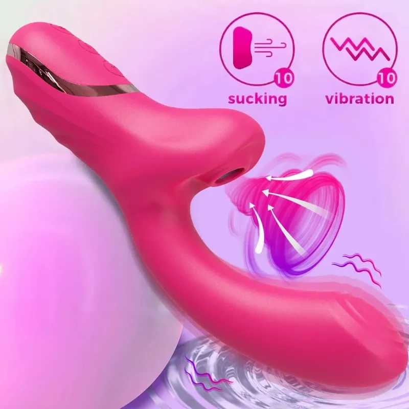 Pengisap Kelentit Faraj Penggetar untuk Wanita G-Spot Kelentit Puting Perangsang Melancap Wanita Barangan Dewasa Mainan Seks untuk Wanita 18+
