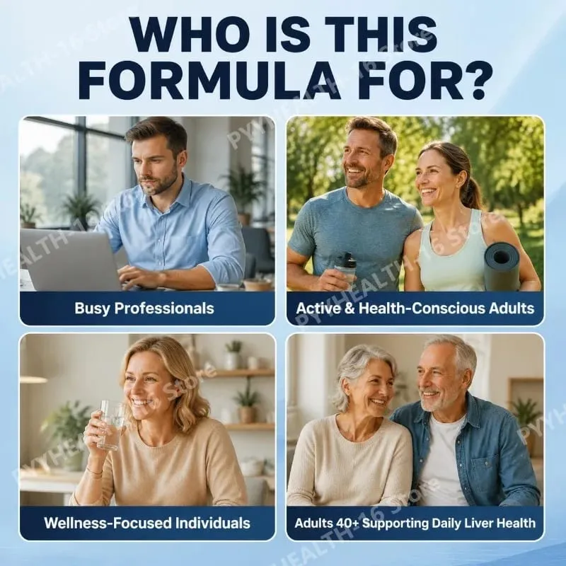 Liver Wellness Support Capsules with Milk Thistle Turmeric Extract Magnesium Glycinate Vitamin C E Herbal Formula 60 Capsules — image 6