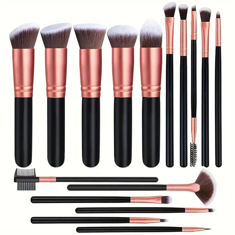 Professional Makeup Brushes Set 14/16Pcs Soft Fluffy Contour Sculpting Brush Powder Blush Blending Cosmetic Face Beauty Tools — image 14