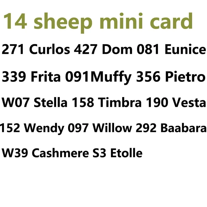 linkage card series 1 to series 5 Sanrio S1 to S6 card NTAG215 NFC Printing animal Card Work for NS switch