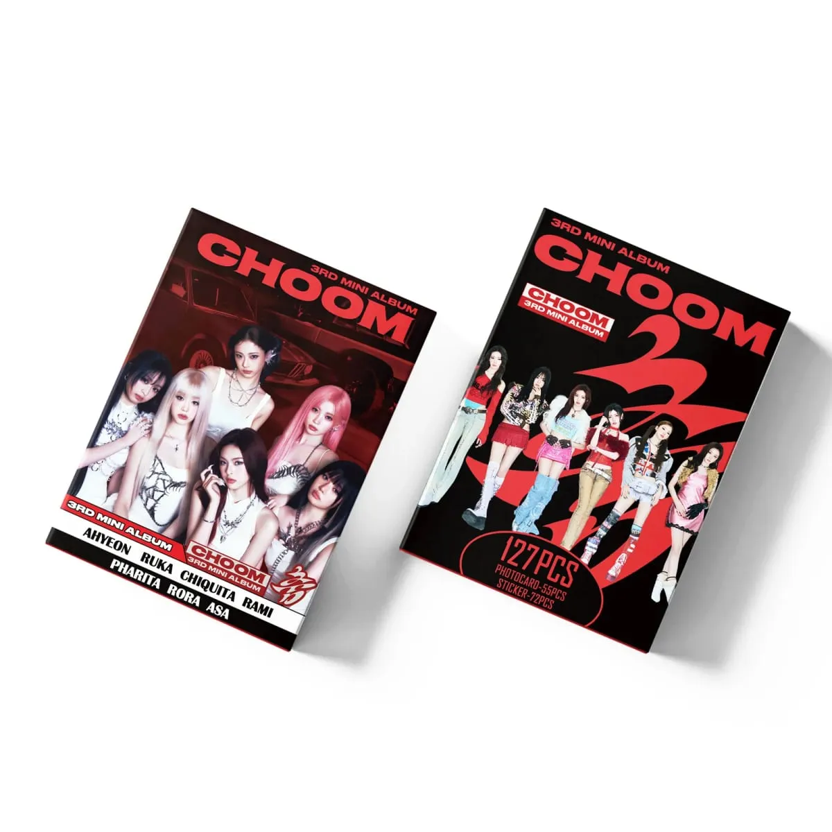 127PCS BM CHOOM Photocards Lomo Cards Set Photocards Photo Lomo Cards Fans Collection Printed Cards — image 6
