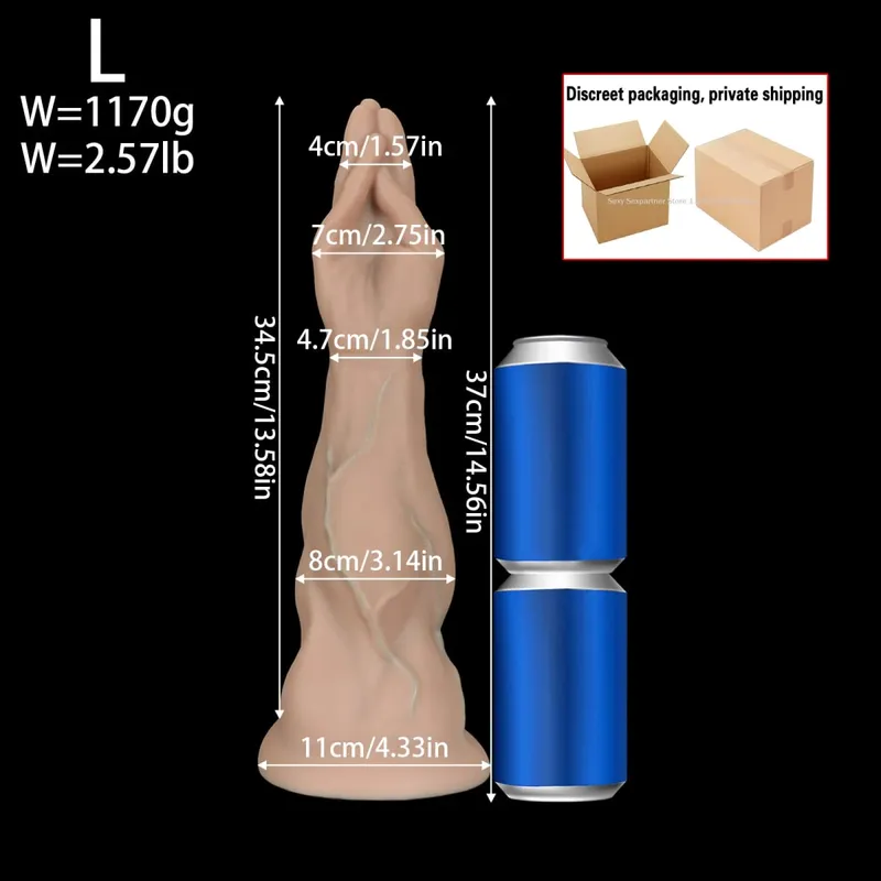 Enorme Siliconen Voet Butt Plug Dikke Been Dildo Grote Anale Plug Anale Expander Masturbator Anus Dilatator Seksspeeltjes Volwassen Speelgoed Sex Shop