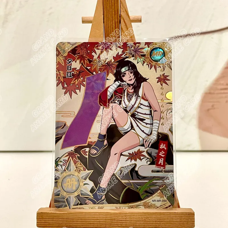 Kayou Genuine Anime Naruto Card MR Full Series No.038-072 Gaara Naruto Uzumaki Kimimaro Jiraiya Tsunade Collection Card Toy Gift