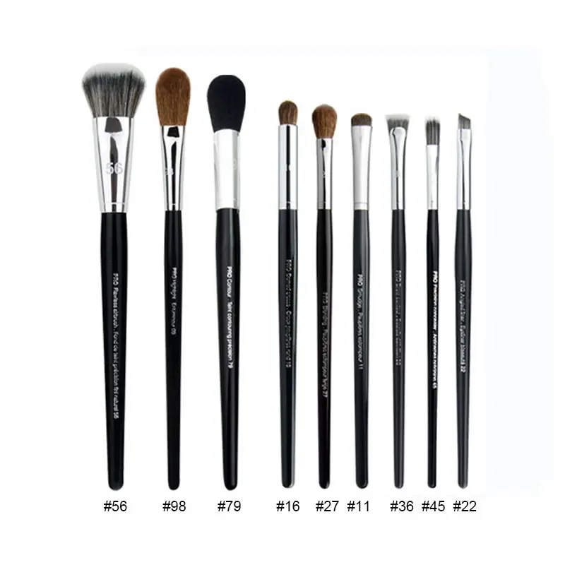 High quality Foundation Makeup brushes set Pro Make up brush Liquid Powder Eyeshadow Crease Concealer cosmetic tools exquisite