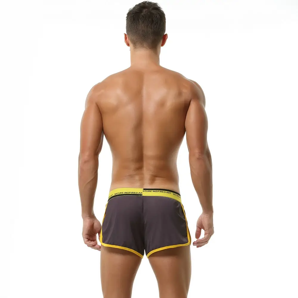 Men's Low-Waist Breathable Split Lounge Split Trunks
