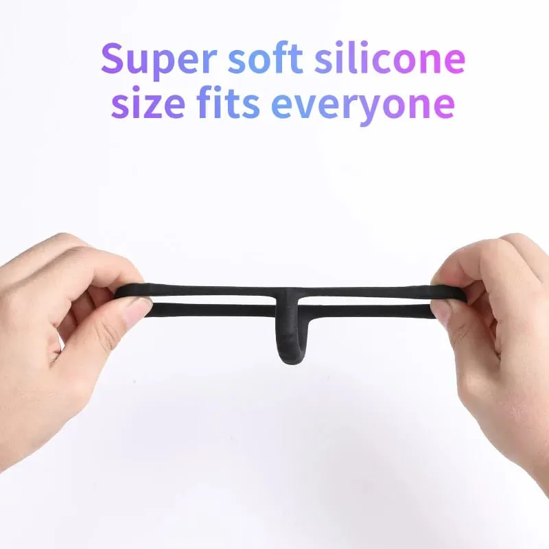 Male Penis Ring For Men Delay Ejaculation Stronger Erection Semen Lock Rings Masturbating Sex Toys For Man Gay Adult No Vibrator