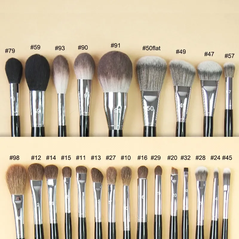 High quality Foundation Makeup brushes set Pro Make up brush Liquid Powder Eyeshadow Crease Concealer cosmetic tools exquisite