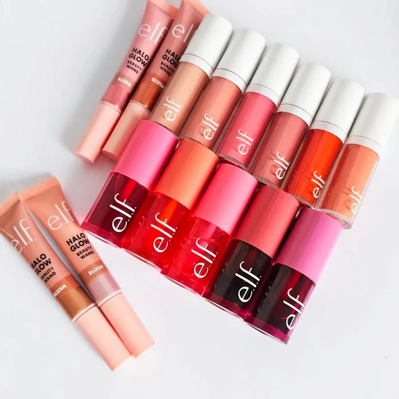 Elf Water Sensitive and Lightweight Texture Liquid Blush Moisturizing Pre Makeup Glimmer Cream Blusher Putty Blush Products — image 2