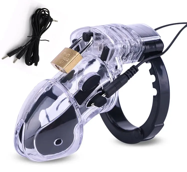Taser Electric Shocker Ring Men Masturbate Stimulate Penis Erection Sex Toy on Gay E-stim Massage Bondage Penis Scrotum Cockring