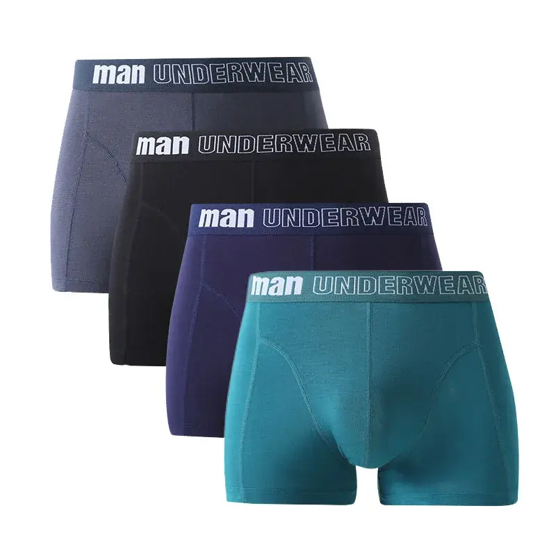 Ropa interior de bambú de talla grande 5xl 6xl 7xl, Boxers para hombre, bragas sexis, calzoncillos Boxer de fibra de bambú de verano, calzoncillos de tiro medio, Cuecas