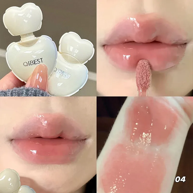 Pink Lip Jelly Hydrating Lipstick Long Lasting Mirror Lips Gloss Lipstick Tender Student Korean Cosmetics Lip Glaze Stain