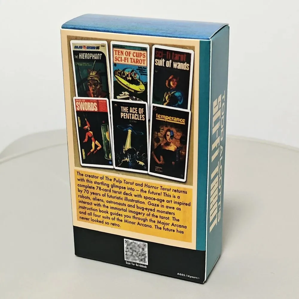 Todd Alcott's Sci-Fi Tarot Science-Fiction-themed Tarot Deck Based on Rider Waite System 10.3*6cm 78 Pcs Tarot Cards — image 2