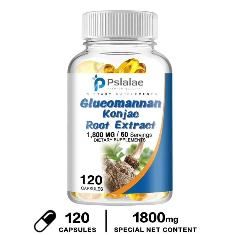 Glucomannan Konjac Root Extract - Promotes Gastrointestinal Health Supports Weight Management