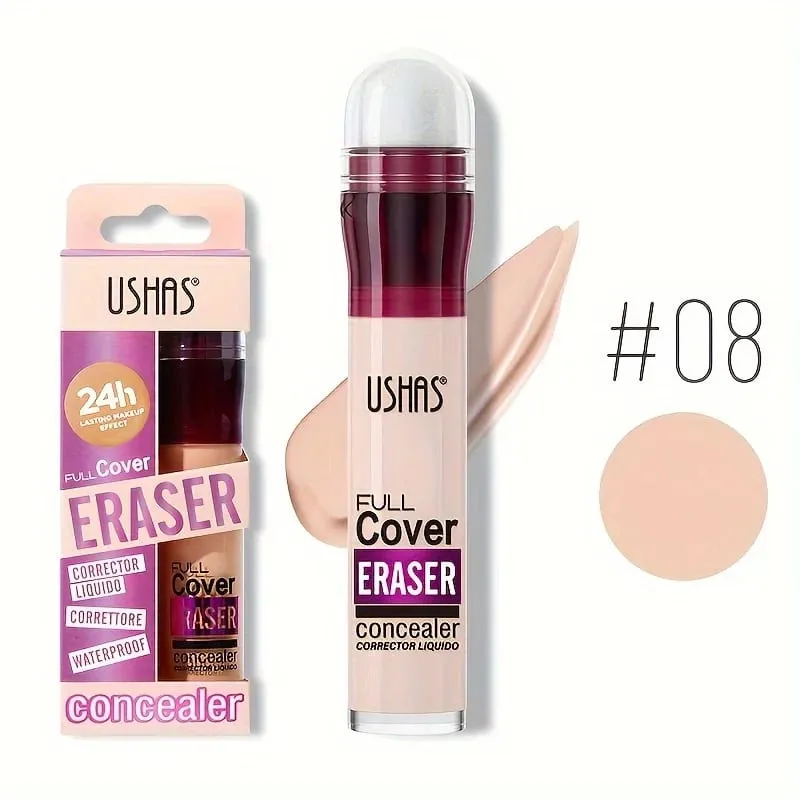 12 Color Sponge Head Liquid Foundation Makeup Concealer Lasting Waterproof Concealer For Full Coverage Dark Circles
