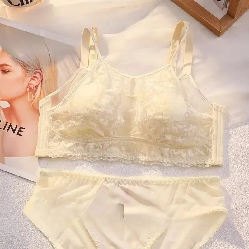 French Style Lace Strapless Bra Women Large Breast Minimizer Slimmer Sexy Beautiful Back Intimates Lingerie Size 34-44 M-XXXXL — image 6