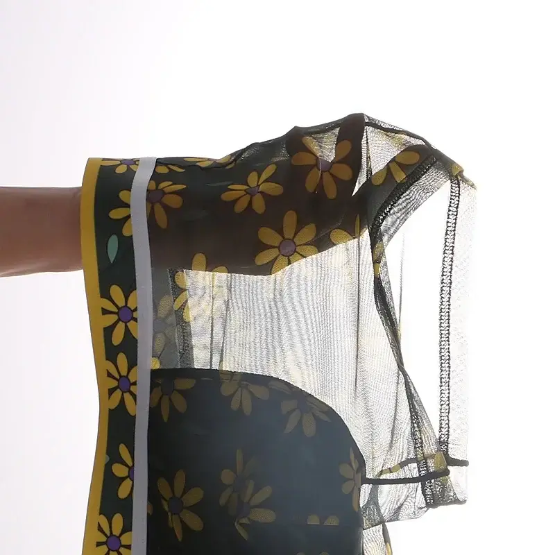 Calzoncillos tipo bóxer de malla para hombre, ropa interior de seda helada con estampado Floral, bragas de secado rápido suaves, transpirables, ultrafinas y transparentes — image 4