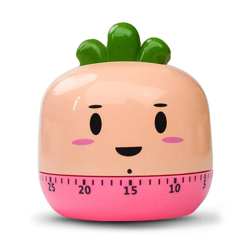 Mechanical Kitchen Timer with Cartoon Animal Pattern Cooking Alarm SCountdown Timer