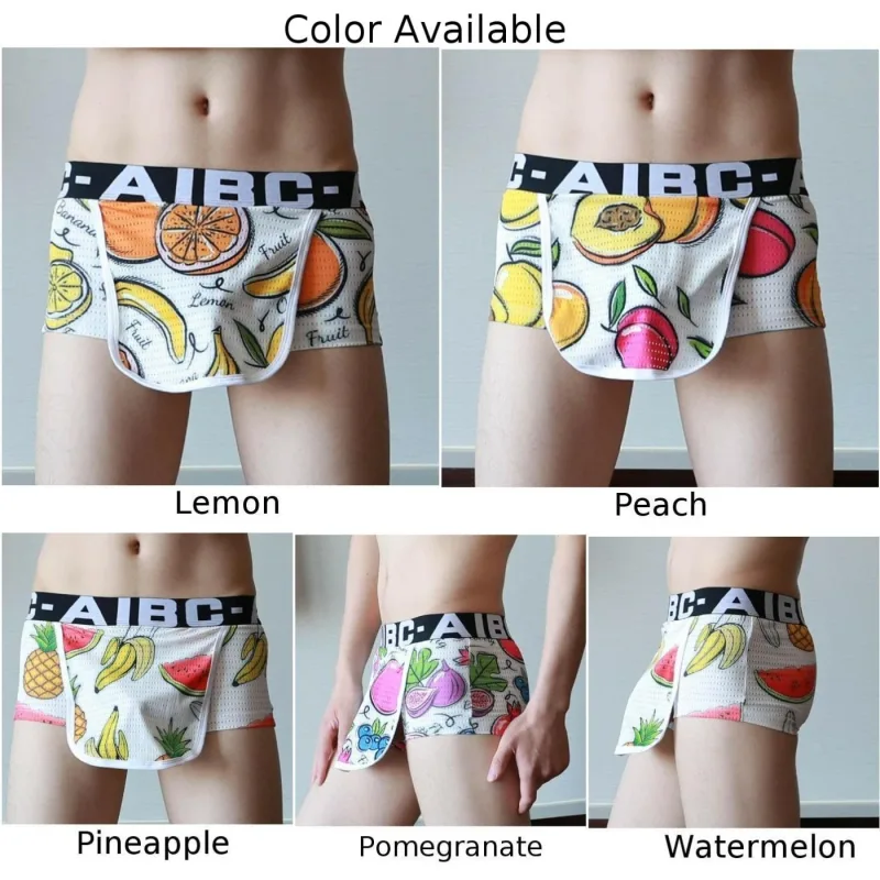 Boxershorts Onderbroeken Ondergoed Slips Kleding Katoen + Spandex Open Gloednieuw Mode Stijlvol aanbod Geschikt