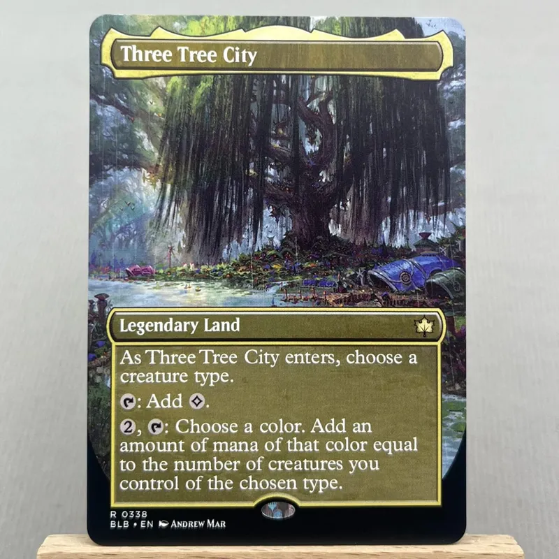 BLB BLC MH3 OTP HOLO7-Ⅰ02 TCG Cards Proxys Three Tree City Ygra Eater of All Maha the Its Feathers Night