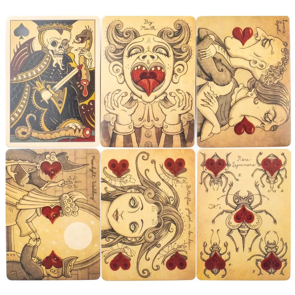 Royal Mischief Playing Cards 54Pcs Tabletop Cards Of Group Games For Parties Precognition & Divinatio Oracle Set 6.3*8.9cm