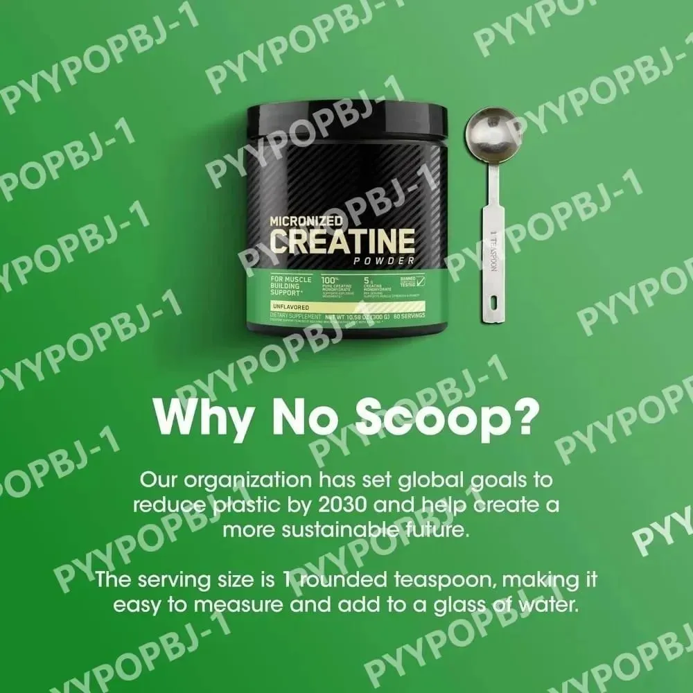 Kreatin Monohydrat Pulver 300g Støtte Styrke Muskelpræstation Sportsdrikke Brug Støtte Fitness Ernæringsstøtte