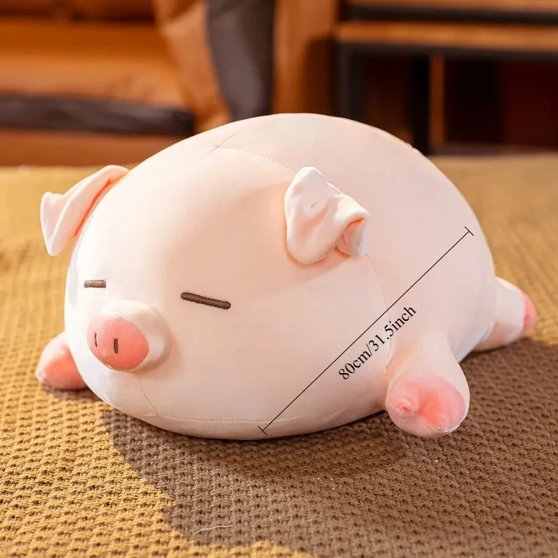 1pcs Super Soft Decompression Party Pig Cloth Doll Pig Pig Pillow Plush Toy with Multiple Specifications To Choose From