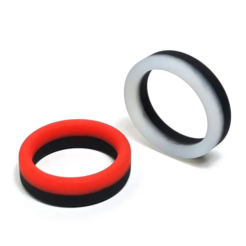 3pcs/set Penis Ring Delay Ejaculation Silicone Reusable Semen Cock Rings on for Men Enlargement Sex Toys For Men Couple Rings