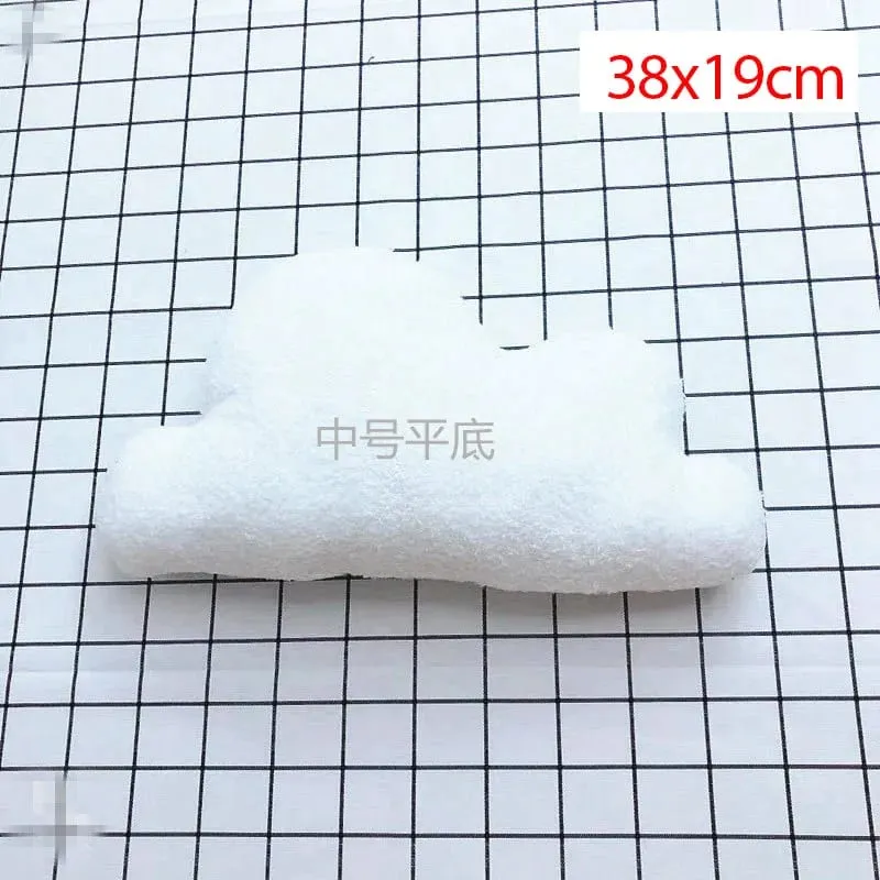 Cute 3 Sizes Cloud Shaped Pillow Cushion Stuffed Plush Toy Bedding Baby room Home Decoration Gift — image 13