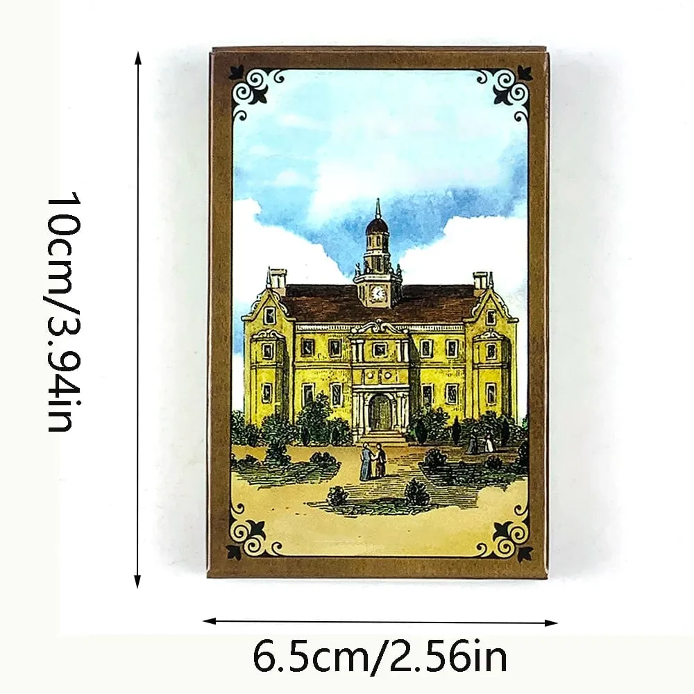 Old Style Lenormand Fortune-Telling Cards English Version A 38 Oracle Deck Divination Borad Games Cards Game Meditation & Gifts