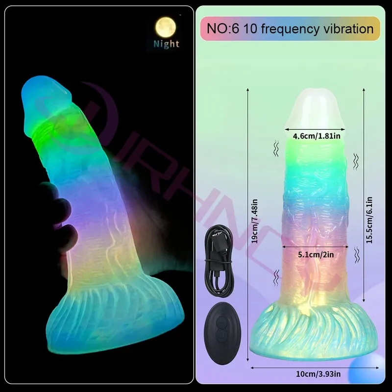 Vibrator Anal Dildos for Women Masturbator Consolador Silicone 10 Frequency Vibrador Anal Plug 18+ G Spot Clitoral Stimulator