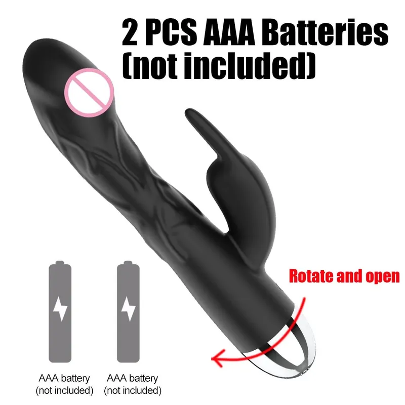Large Dildo G Spot Vibrator Rabbit Clitoral Clit Stimulation Realistic Penis Sex Shop Sex Toy Adult Product Vibrador for Women