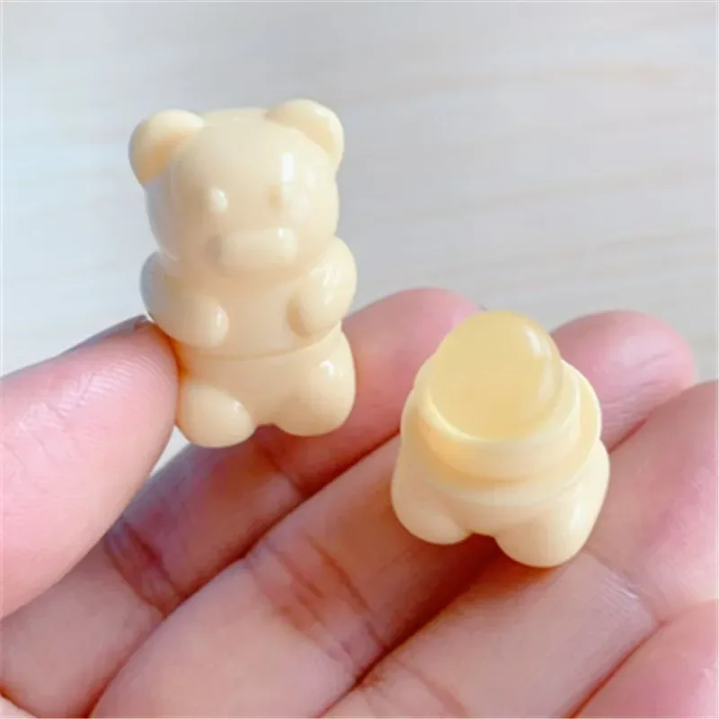 Mini Silicone Lip Brush Cartoon Angled Concealer Brushes Lip Balm Lip Gloss Concealer Brushes Make Up Brushes
