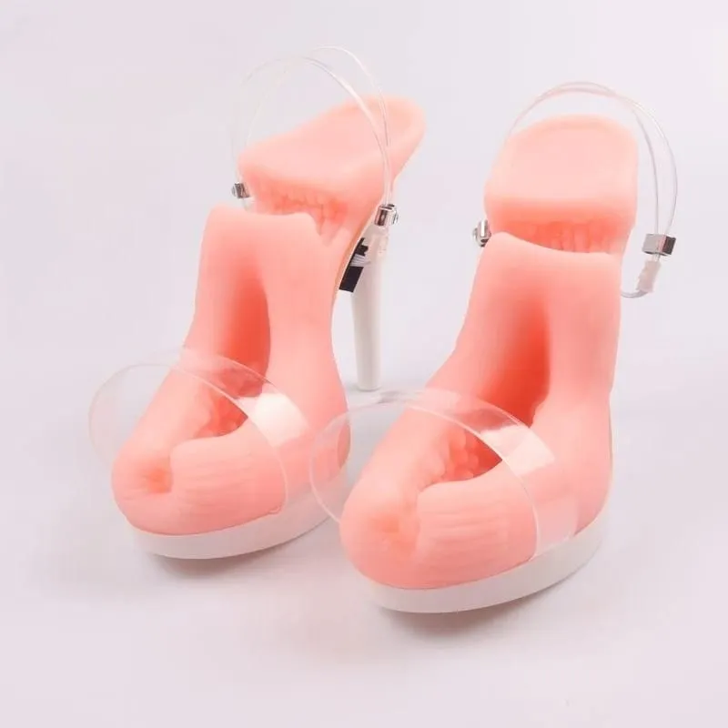 Winkwinkey High Heel Style Foot Stimulation Cup Soft Silicone Adult Toy for Personal & Couple Intimate Play — image 6