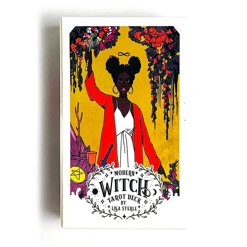 Cartes de Tarot de sorcière modernes, 78 jeux de cartes de Divination anglaise Oracle, parfaits pour les débutants, les femmes et les filles, usage personnel