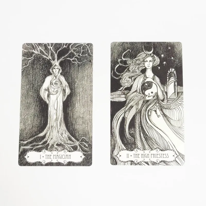 Tarot of The Abyss Tarot Cards for Divination Personal Use Tarot Deck Full English Version Board Games Oracle