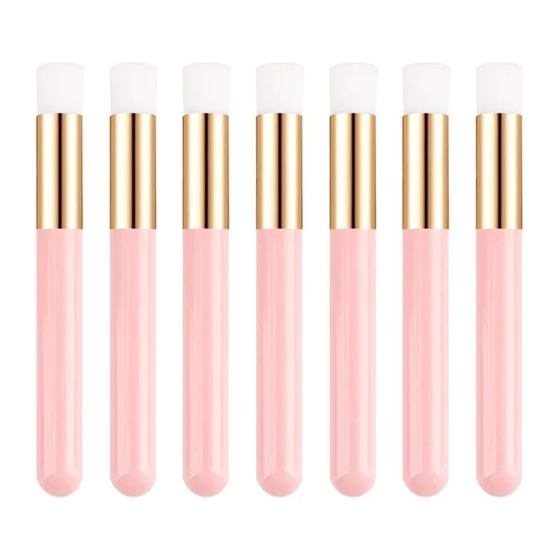 5pcs Eyelash Clean Brush Lash Shampoo Comb Hollow Eyelash Extensions Brush Peel Off Nose Pore Blackhead Remover Makeup Brushes