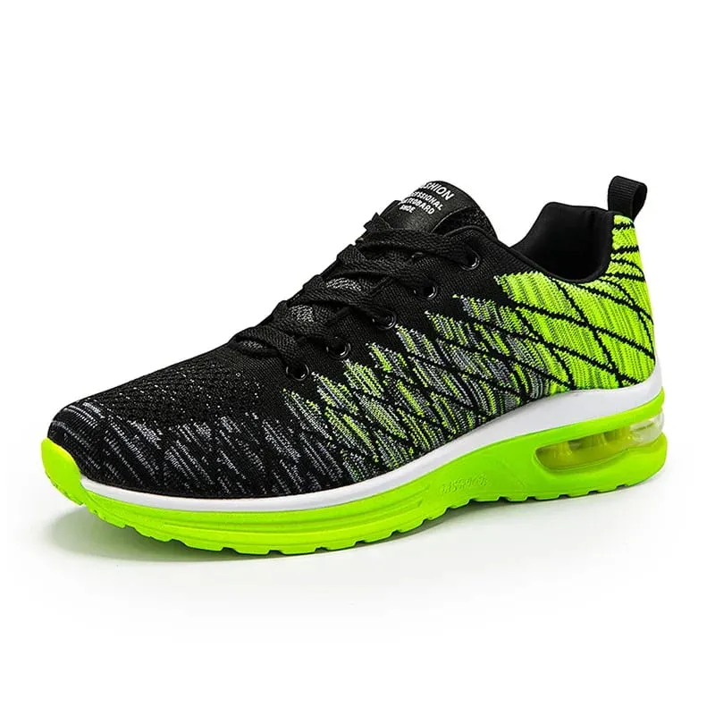 Men Running Shoes Outdoor Sneakers Non-slip Male Tennis Shoes Fashion Comfortable Lace-up Sports Shoes Designer Mesh Women Shoe