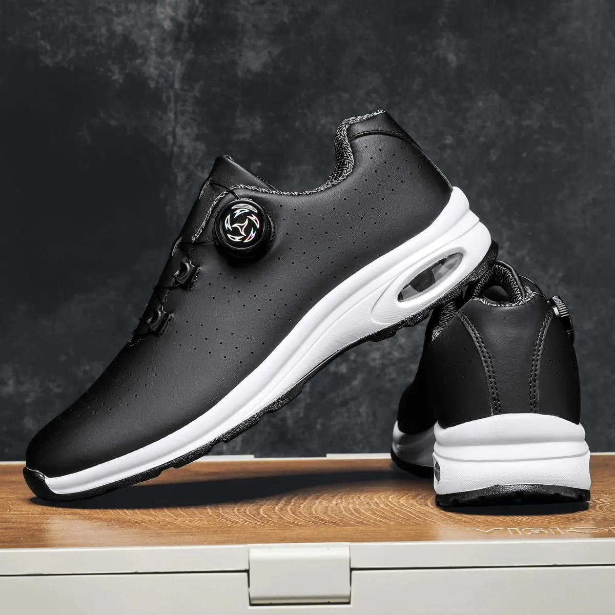 Simple Nen's Casual shoes With Comfortable and Breathable design Air-cushioned sole Suitable for Outdoor Cycling and Golfing.