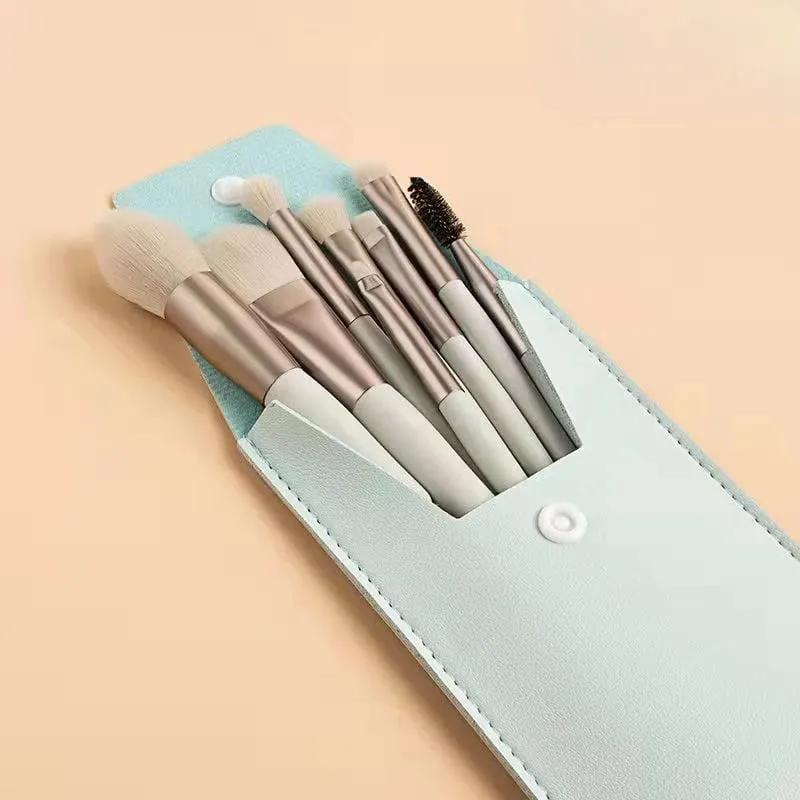 Soft Fluffy Makeup Brushes Set for Cosmetics Foundation Blush Powder Eyeshadow Kabuki Blending Makeup Brush Beauty Tool 8Pcs/Lot