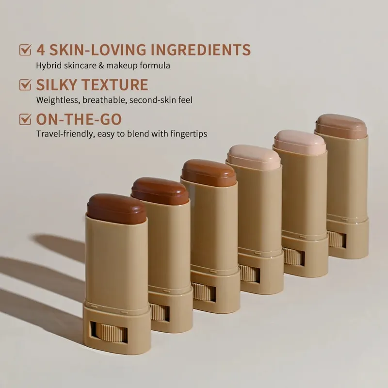 Blur Magnet Primer & Eraser Foundation Stick Langdurige poriën Minimaliseren van glad gezicht Make-up Oliecontrole Mat kerstcadeau