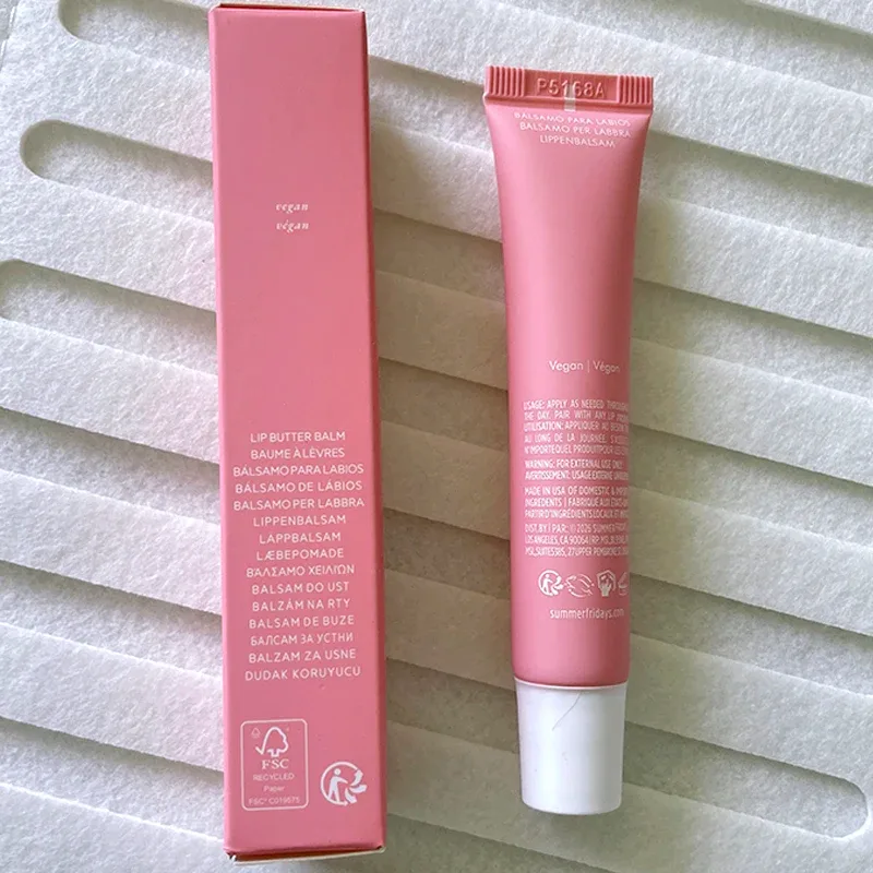 Hot Makeup Brand Moisturizer Lip Gloss Toasted Marshmallow Pink Sugar Vanilla Beige Birthday Cake Strawberry Soft Serv Lip Balm