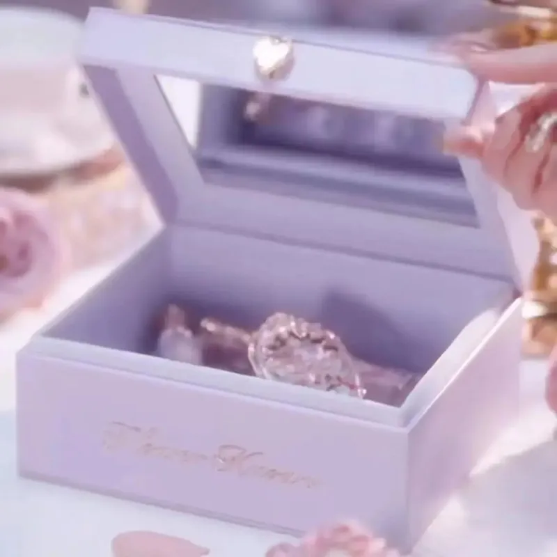 Flowers Know 7th Anniversary Makeup Storage Box Cosmetics Iron Box