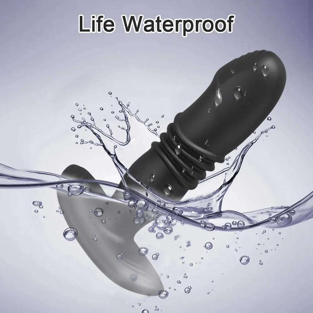 Telescopic Vibrating Butt Plug Anal APP Vibrator รีโมทคอนโทรลไร้สายเพศของเล่นสำหรับผู้หญิงตูด Anal Dildo นวดต่อมลูกหมาก Buttplug