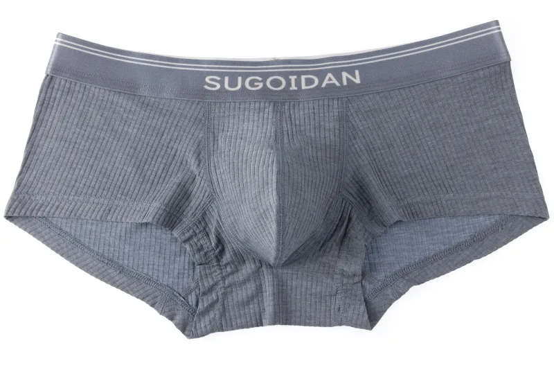 Men's Underwear Sexy Boxer Youth Low Waist Comfortable Sports Quadrangle Underwear — image 2